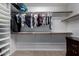 Large walk-in closet with ample shelving and hanging space at 3496 E Anika Ct, Gilbert, AZ 85298