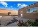 A well maintained backyard includes decorative rock and plants at 37209 N 12Th St, Phoenix, AZ 85086