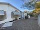 Side view of the house and backyard at 3721 N Illinois Ave, Florence, AZ 85132