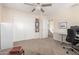 Bedroom with large closets and home office area at 3818 N Lomond Cir, Mesa, AZ 85215