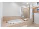 Spa-like bathroom featuring a large soaking tub and shower at 4430 N 22Nd St # 1, Phoenix, AZ 85016