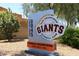 Sign for the San Francisco Giants Baseball Complex at 5100 N Miller Rd # 20, Scottsdale, AZ 85250