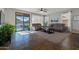 Relaxing living room with recessed lighting and access to the backyard at 5227 W Desperado Way, Phoenix, AZ 85083