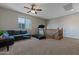 Bright and airy loft with a seating area and a view of the lower level at 5227 W Desperado Way, Phoenix, AZ 85083