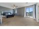 Main bedroom with sliding door to deck and mountain views at 5227 W Desperado Way, Phoenix, AZ 85083