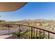 Balcony includes a metal railing with spectacular views of the surrounding mountains at 5655 N Camelback Canyon Dr, Phoenix, AZ 85018