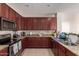 Bright kitchen with granite countertops and lots of cabinet space at 5856 E Hampton Ave, Mesa, AZ 85206