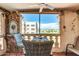 Spacious balcony offering scenic views and seating area at 7940 E Camelback Rd # 506, Scottsdale, AZ 85251