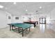 Community game room with ping pong and pool tables at 7940 E Camelback Rd # 506, Scottsdale, AZ 85251