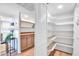 Well-organized pantry with ample shelving for storage at 7940 E Camelback Rd # 506, Scottsdale, AZ 85251