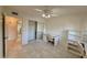 Bedroom with mirrored closet and desk at 8013 N Via Palma St, Scottsdale, AZ 85258