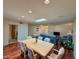 Bright dining room with hardwood floors and seating at 8013 N Via Palma St, Scottsdale, AZ 85258