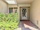 Front entry with security door and brick path at 8013 N Via Palma St, Scottsdale, AZ 85258