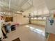 Bright garage with overhead storage and ample space for parking and storage at 8013 N Via Palma St, Scottsdale, AZ 85258