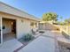 Private patio with brick pavers and seating at 8013 N Via Palma St, Scottsdale, AZ 85258