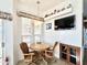 Dining area with wood table and chairs near kitchen at 840 S Aquamarine Dr, Apache Junction, AZ 85119