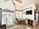 Dining area with wood table and chairs near kitchen at 840 S Aquamarine Dr, Apache Junction, AZ 85119