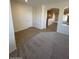 Dining room features neutral walls and carpet at 8498 W Maya Dr, Peoria, AZ 85383