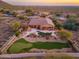 Luxury home with pool and putting green at 10756 E Ludlow Dr, Scottsdale, AZ 85255