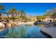 Inviting pool and spa with waterfall feature, perfect for relaxation at 10756 E Ludlow Dr, Scottsdale, AZ 85255