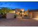 Modern architectural home with gated entry and courtyard at 10758 E Tamarisk Way, Scottsdale, AZ 85262