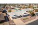 Single-story home with a pool and a large backyard at 13034 N 98Th Dr, Sun City, AZ 85351