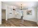 Bright living room with hardwood floors and recessed lighting at 1328 E Binner Dr, Chandler, AZ 85225