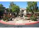 Community fountain with landscaping and fire lane at 15050 N Thompson Peak Pkwy # 1010, Scottsdale, AZ 85260