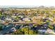 Long-range aerial view of the home and surrounding area at 1837 E Minnezona Ave, Phoenix, AZ 85016