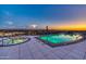 Rooftop pool and hot tub with city views at 2211 E Camelback Rd # 201, Phoenix, AZ 85016