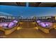 Rooftop deck with stairs and illuminated spheres at 2211 E Camelback Rd # 201, Phoenix, AZ 85016