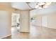 View of kitchen and dining area with tile floors at 26207 S Lime Dr, Queen Creek, AZ 85142