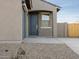 Attached garage with an automatic door opener and neutral interior at 2669 E Santa Ynez Dr, Casa Grande, AZ 85194