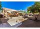 Landscaped backyard with patio and pergola at 2673 W Ivanhoe St, Chandler, AZ 85224