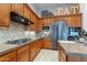 Kitchen with stainless steel appliances and granite countertops at 32029 N 19Th Ln, Phoenix, AZ 85085