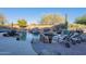 Relaxing pool with waterfall feature and lounge chairs at 32029 N 19Th Ln, Phoenix, AZ 85085