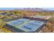 Community tennis courts with mountain backdrop at 32029 N 19Th Ln, Phoenix, AZ 85085