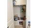 Organized closet with storage solutions, perfect for clothes, toys, and books at 32040 N Lisadre Ln, San Tan Valley, AZ 85144