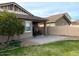 Relaxing backyard with covered patio and grassy area at 35801 N Zachary Rd, San Tan Valley, AZ 85144