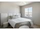 Simple bedroom with a full-size bed and soothing colors at 4831 S Molly --, Mesa, AZ 85212