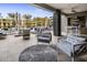 Community patio with seating and views of the surrounding area at 5250 E Deer Valley Dr # 316, Phoenix, AZ 85054