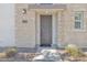 Stylish front door with an ornate metal design at 755 E Zion Dr # 103, Gilbert, AZ 85297