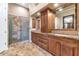 Bathroom boasts double vanity, large shower, and upgraded finishes at 7575 E Camino Salida Del Sol --, Scottsdale, AZ 85266