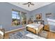 Guest bedroom with light wood accents and natural light at 7575 E Camino Salida Del Sol --, Scottsdale, AZ 85266