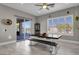 Breakfast nook with farmhouse table and pool view at 8308 W Avenida Del Sol --, Peoria, AZ 85383