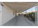 Covered carport along the side of the manufactured home at 1126 S 97Th Way, Mesa, AZ 85208