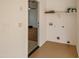 Convenient laundry room with washer/dryer hookups at 12750 W Dreyfus Dr, El Mirage, AZ 85335