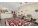 Open living area with a view into the kitchen and dining area at 2135 N St Pedro Ave, Casa Grande, AZ 85122