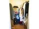 Walk-in closet with ample hanging space and shelving at 2300 W Temple St, Chandler, AZ 85224