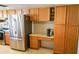 Kitchen boasts ample cabinetry and granite countertops at 2300 W Temple St, Chandler, AZ 85224